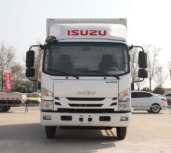 QL ISUZU KV100 box type transport vehicle